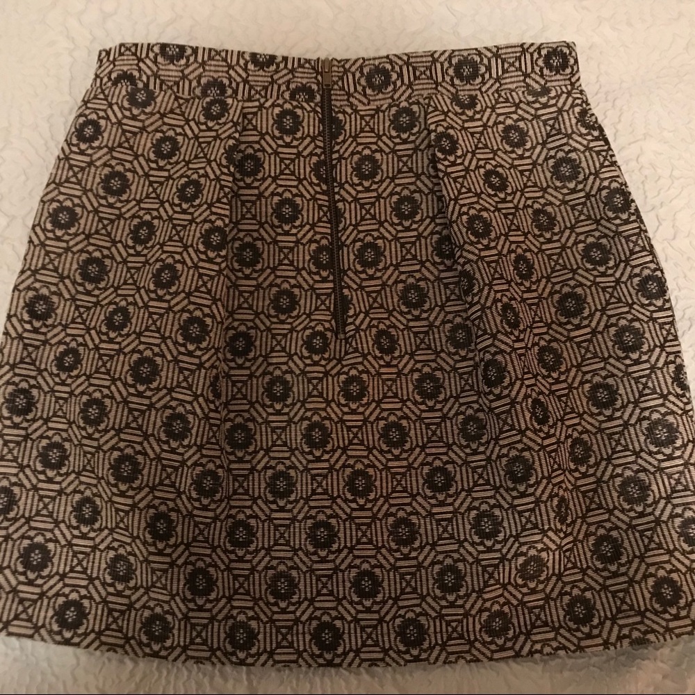 Blue Rain High Waisted Mini Skirt